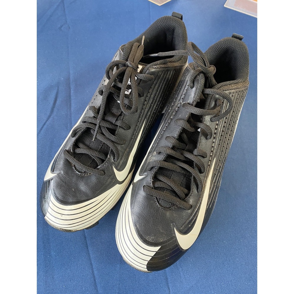 Nike MENS 8.5 Vapor Keystone 2 Pro Low Baseball Cleats Shoes Black White